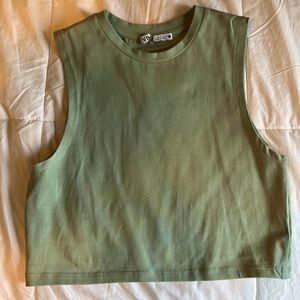 Zara tank. Blue-green color.